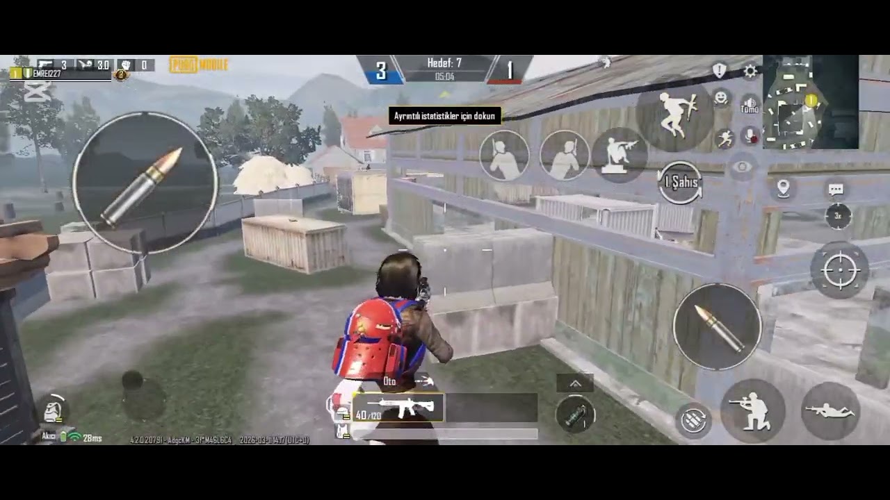 1 vs 1 TDM PUBG MOBİLE