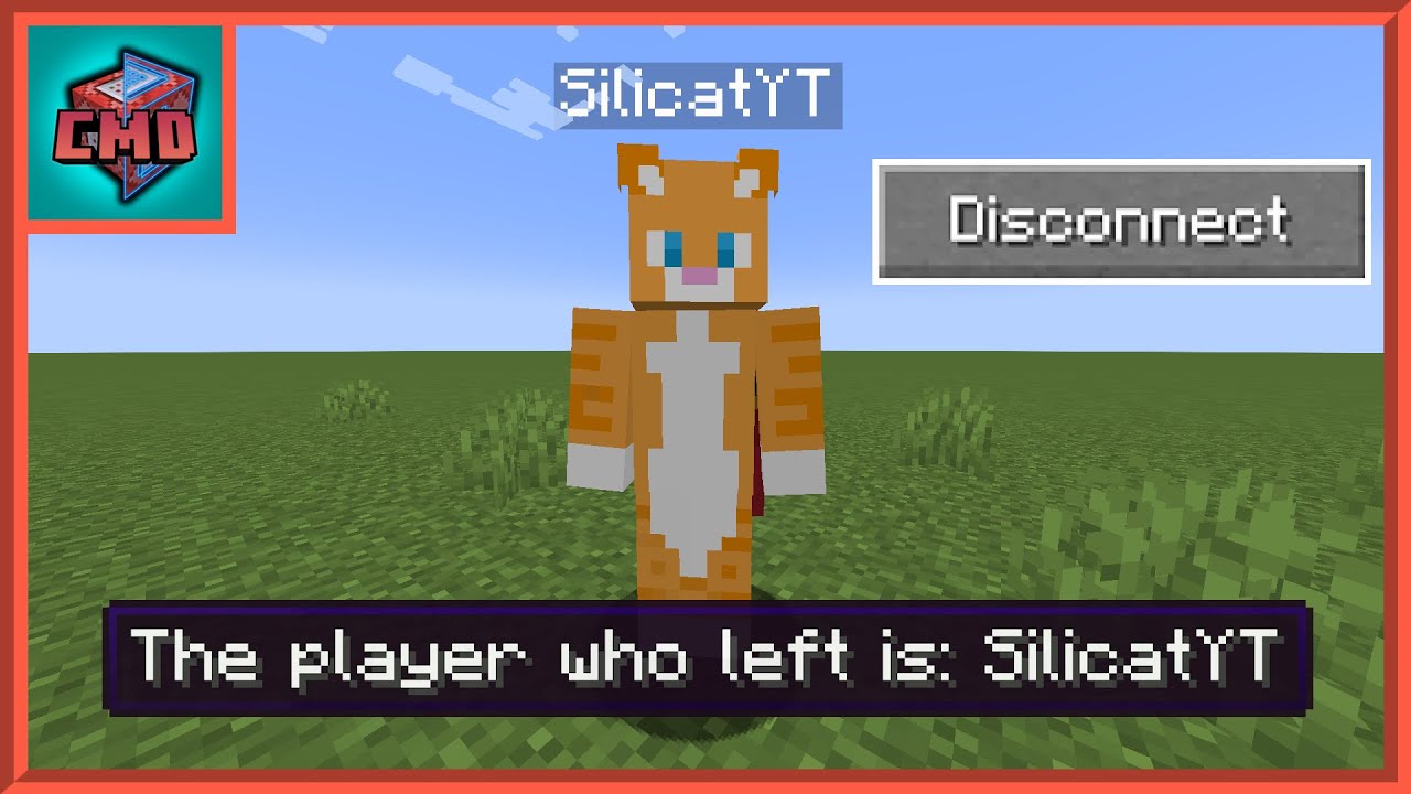 Detecting Who Leaves The World | Minecraft Datapack Tutorial