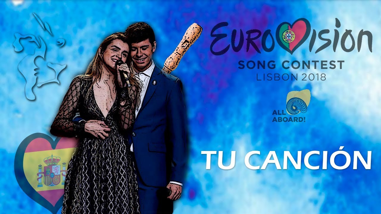 TU CANCIÓN - EUROVISIÓN 2018 para FLAUTA con NOTAS