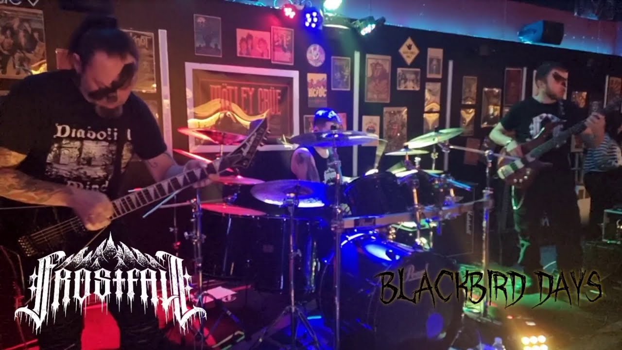 Frostfall - Blackbird days [live]