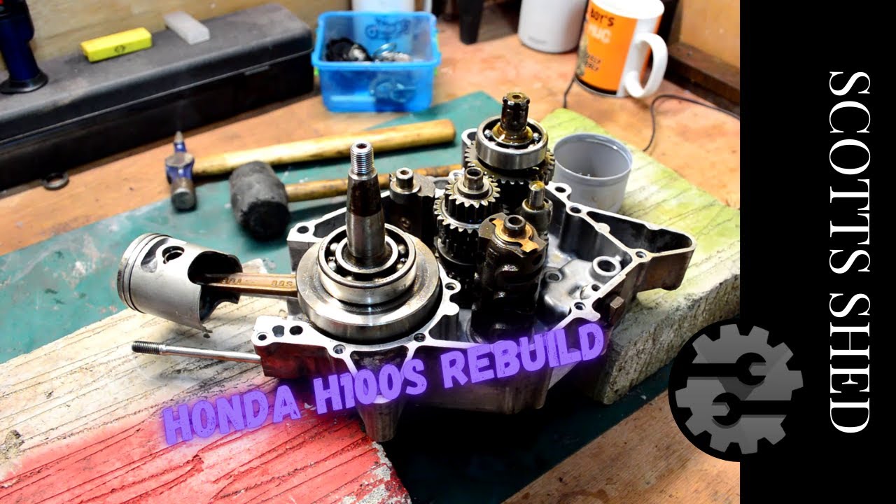 Honda H100s engine rebuild - Full Assembly