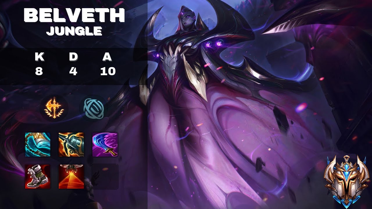 Jungle Belveth vs JarvanIV - Challenger League of Legends Replay