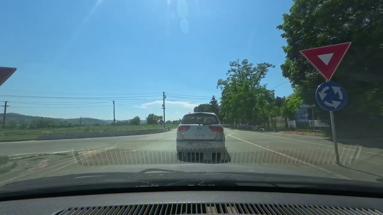 4K Long Drive for Sleep | No Talking, No Music | Road & Engine Sounds (1H 40M)
