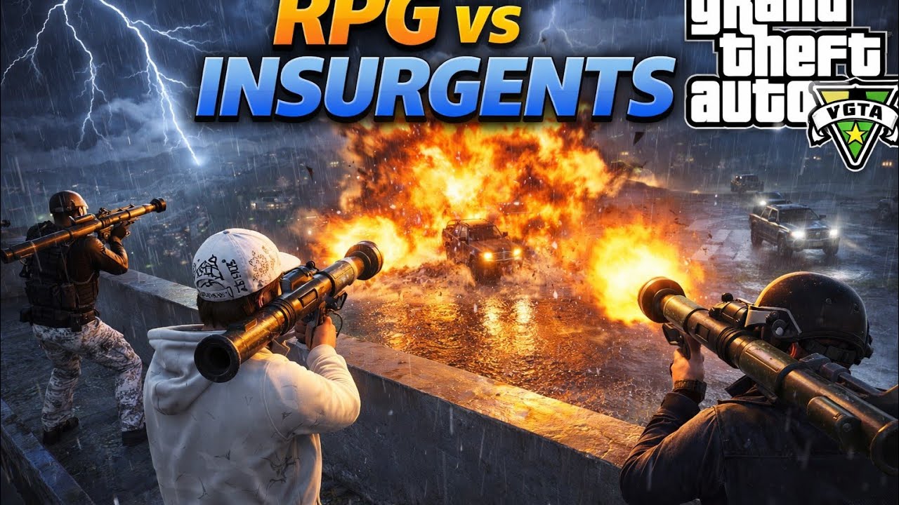 Rpg vs insurgent. GTA 5