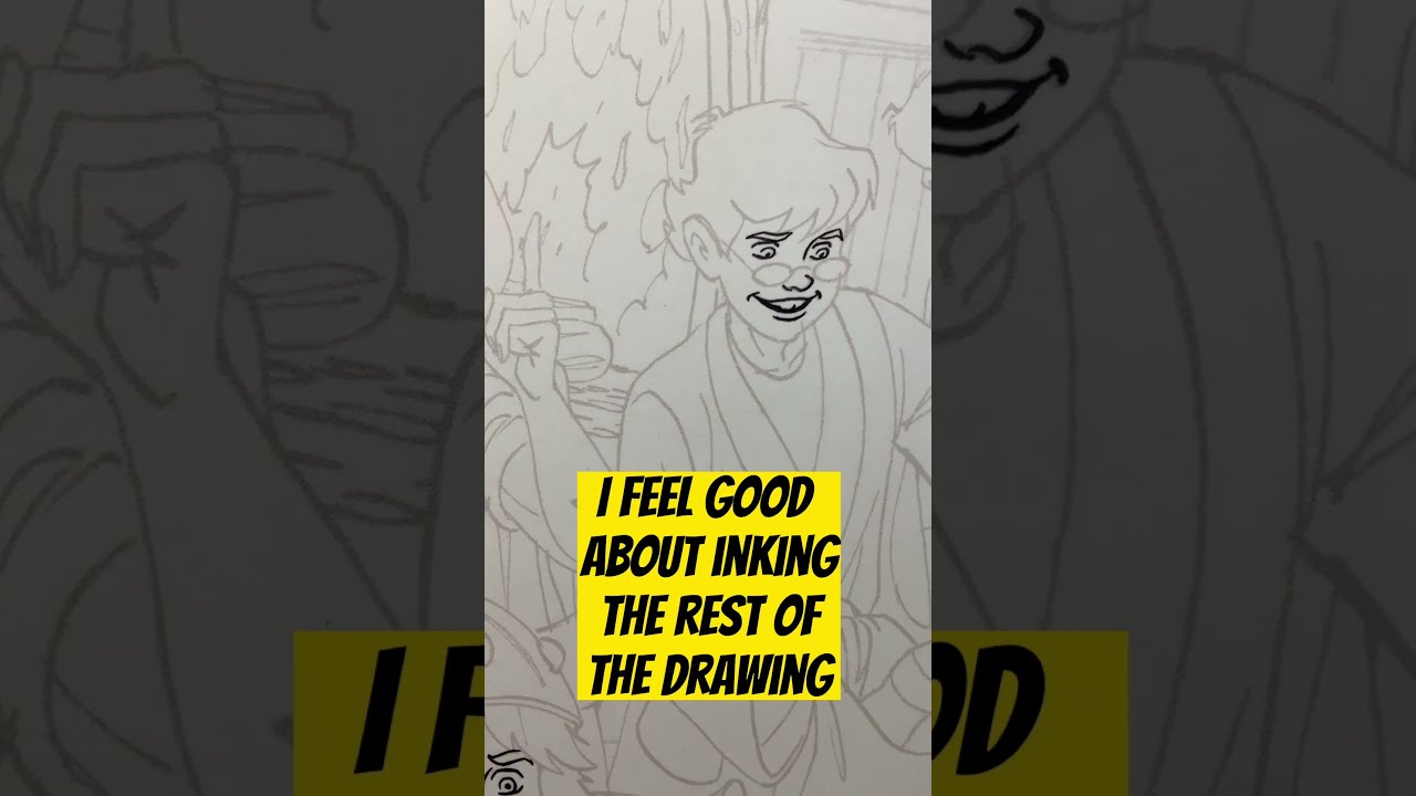 Inking faces 🖋️🙂