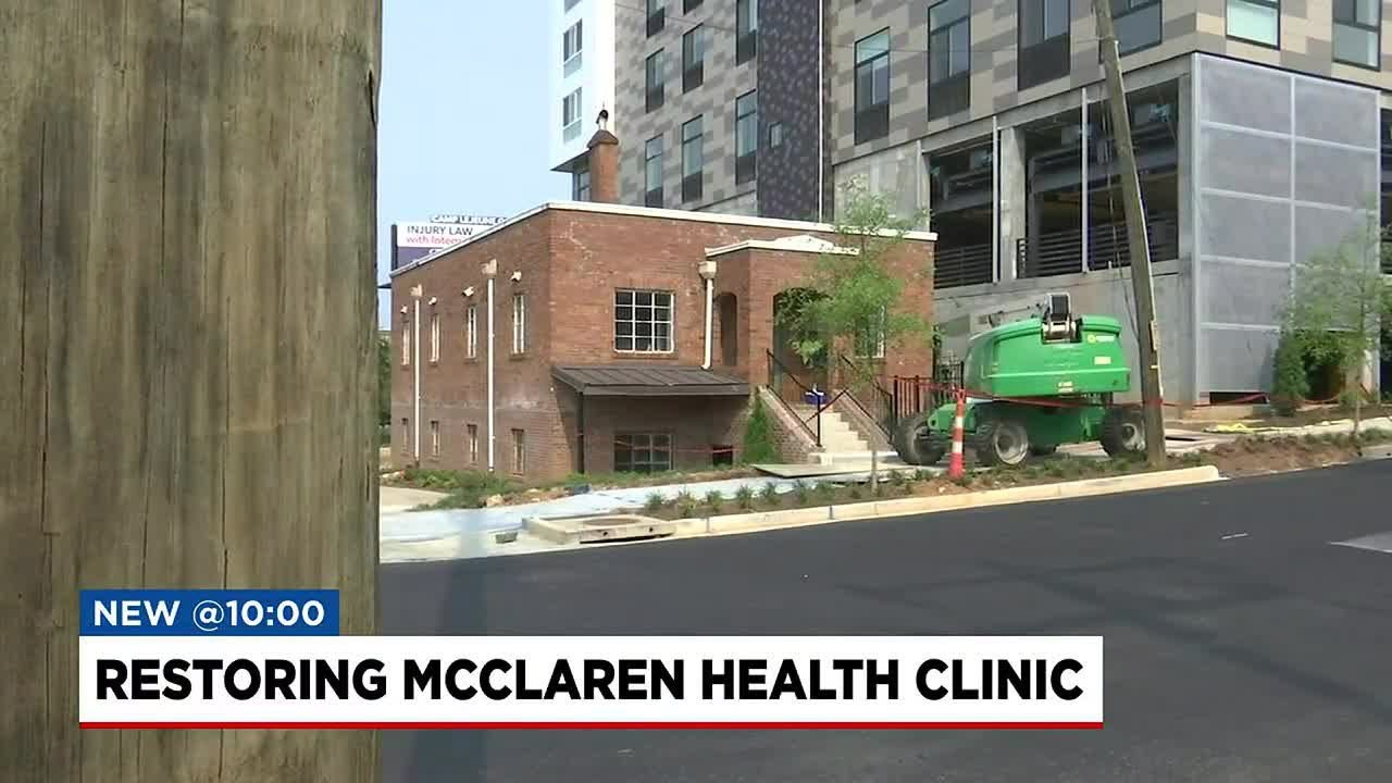 Restoring McClaren Health Clinic in Greenville