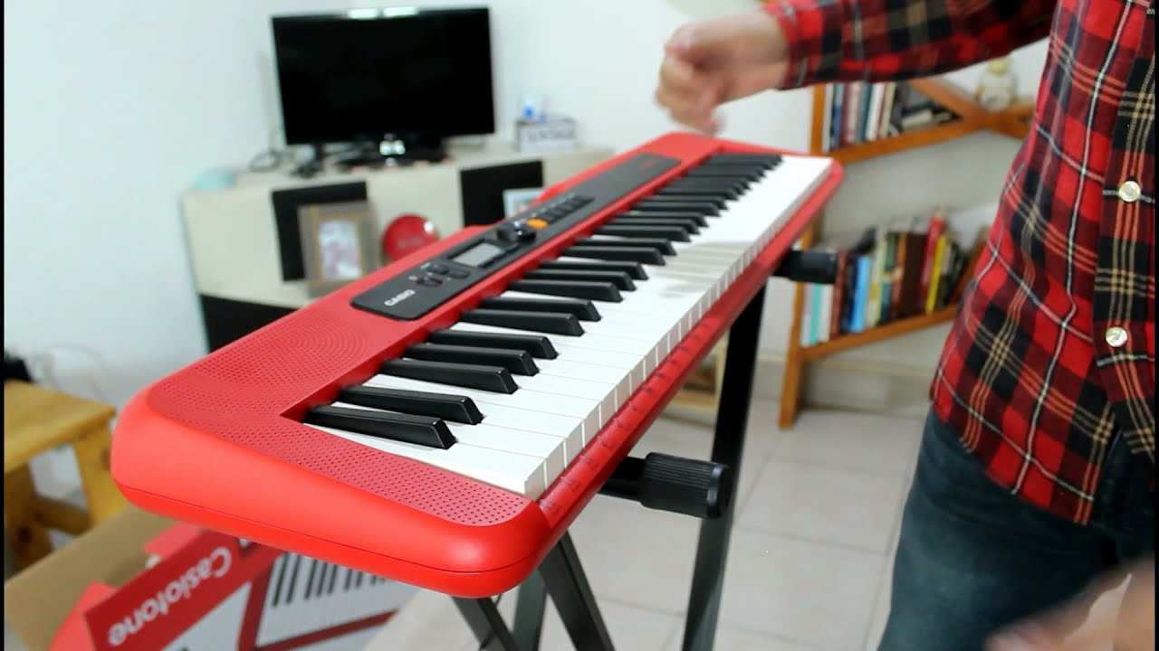 UNBOXING Y REVIEW TECLADO CASIO CT-S200RD CASIOTONE EN ESPAÑOL