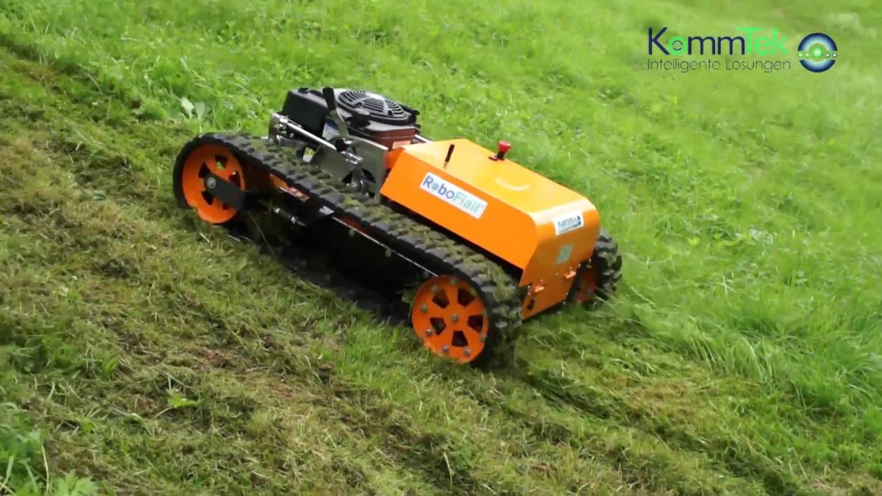 Ferngesteuerter Rasenmäher - RoboFlail mini