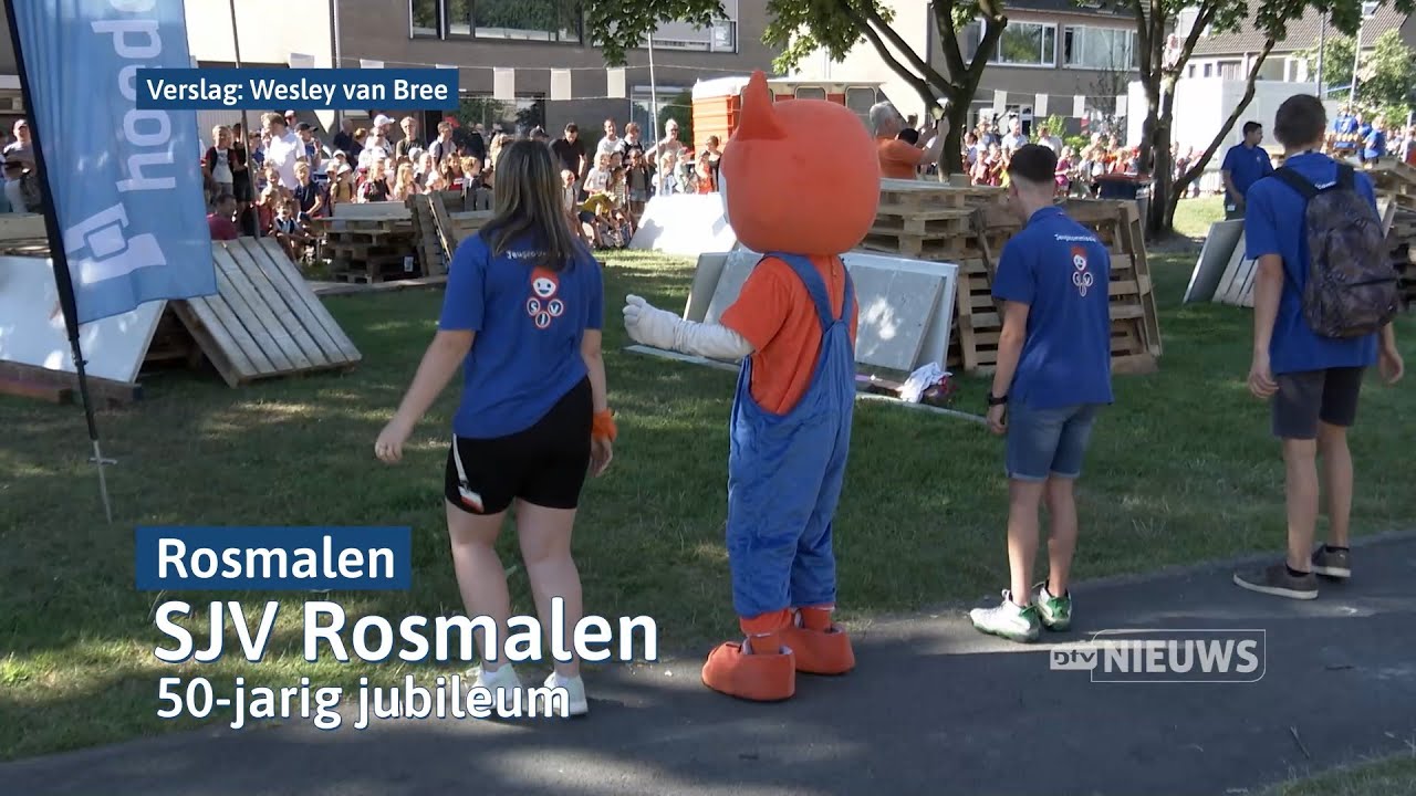 SJV Rosmalen trapt 50-jarig jubileumjaar af met KinderVakantieWeek I Dtv Den Bosch