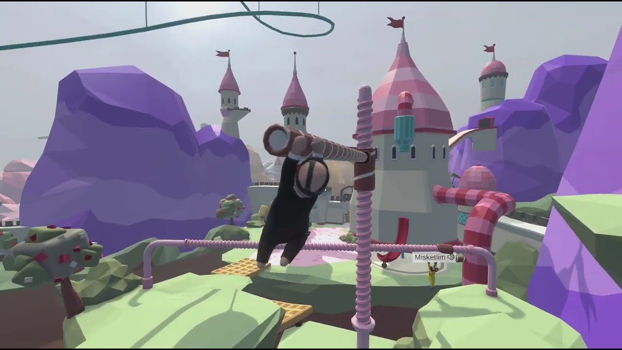 Human Fall Flat'te Alper'i trolledik