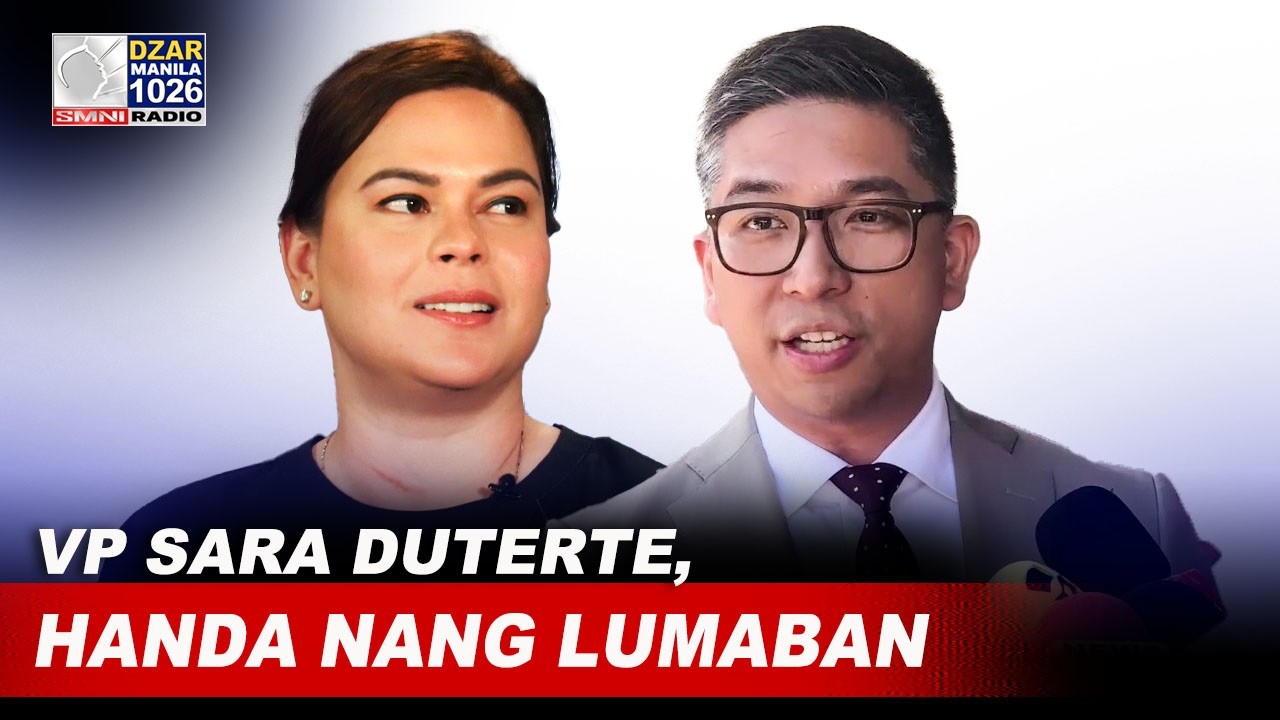 VP Sara Duterte, handa nang lumaban – Panelo Jr.