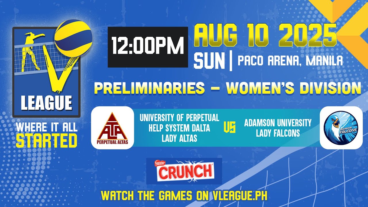 UPHSD vs. AdU - Full Match | Preliminaries | 2025 V-League Collegiate Challenge Women's Category