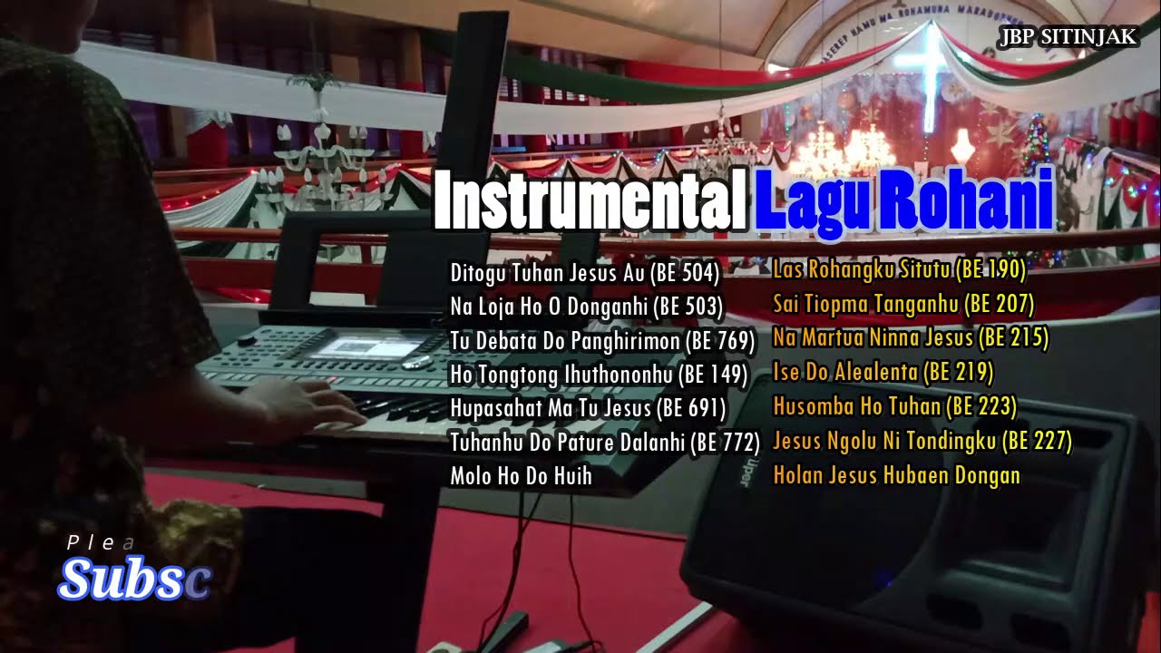 20 Instrumental Buku Ende/Buku Nyanyian/Kidung Jemaat-Vol 2 | JBP Sitinjak | 2023