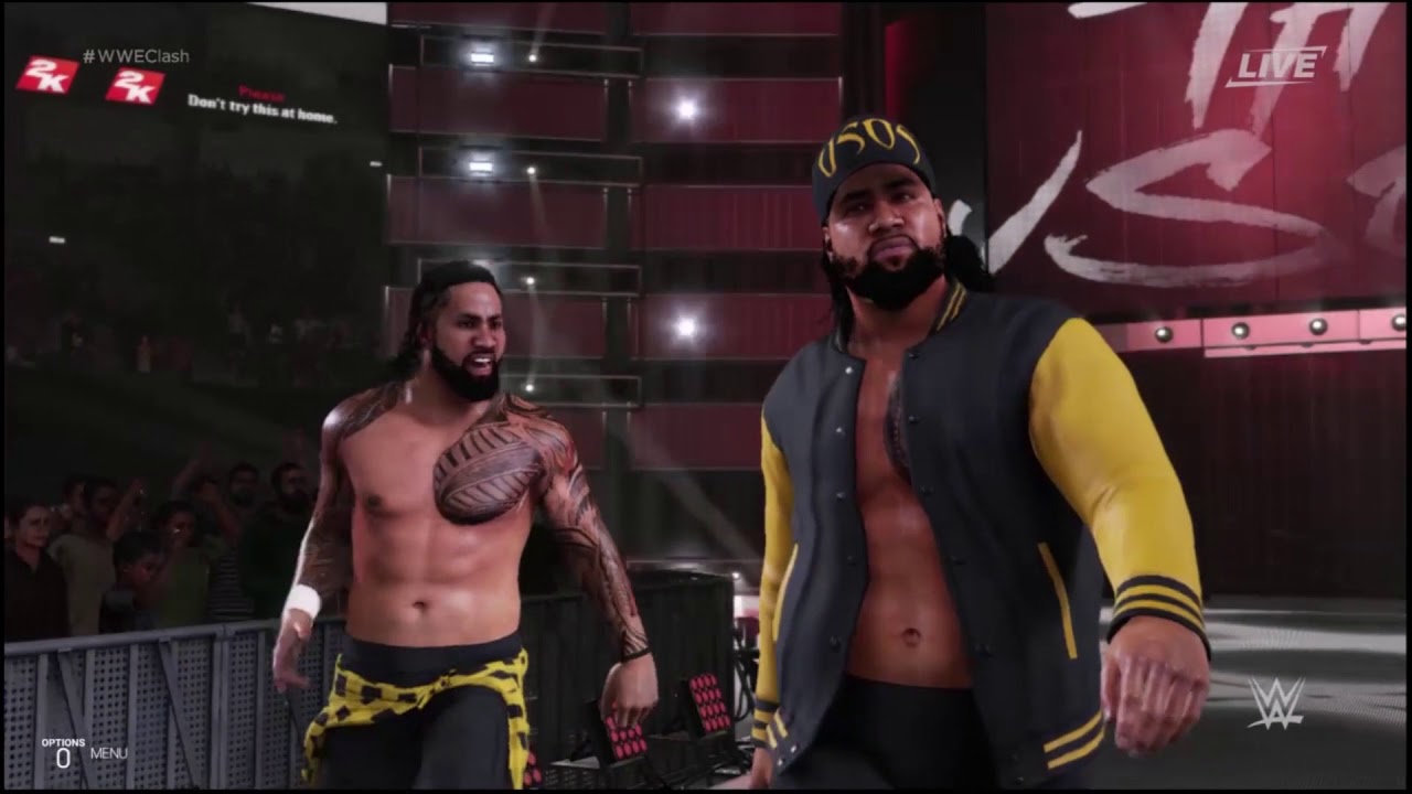 WWE 2K19 - The Usos 2017-2018 attires [PS4]