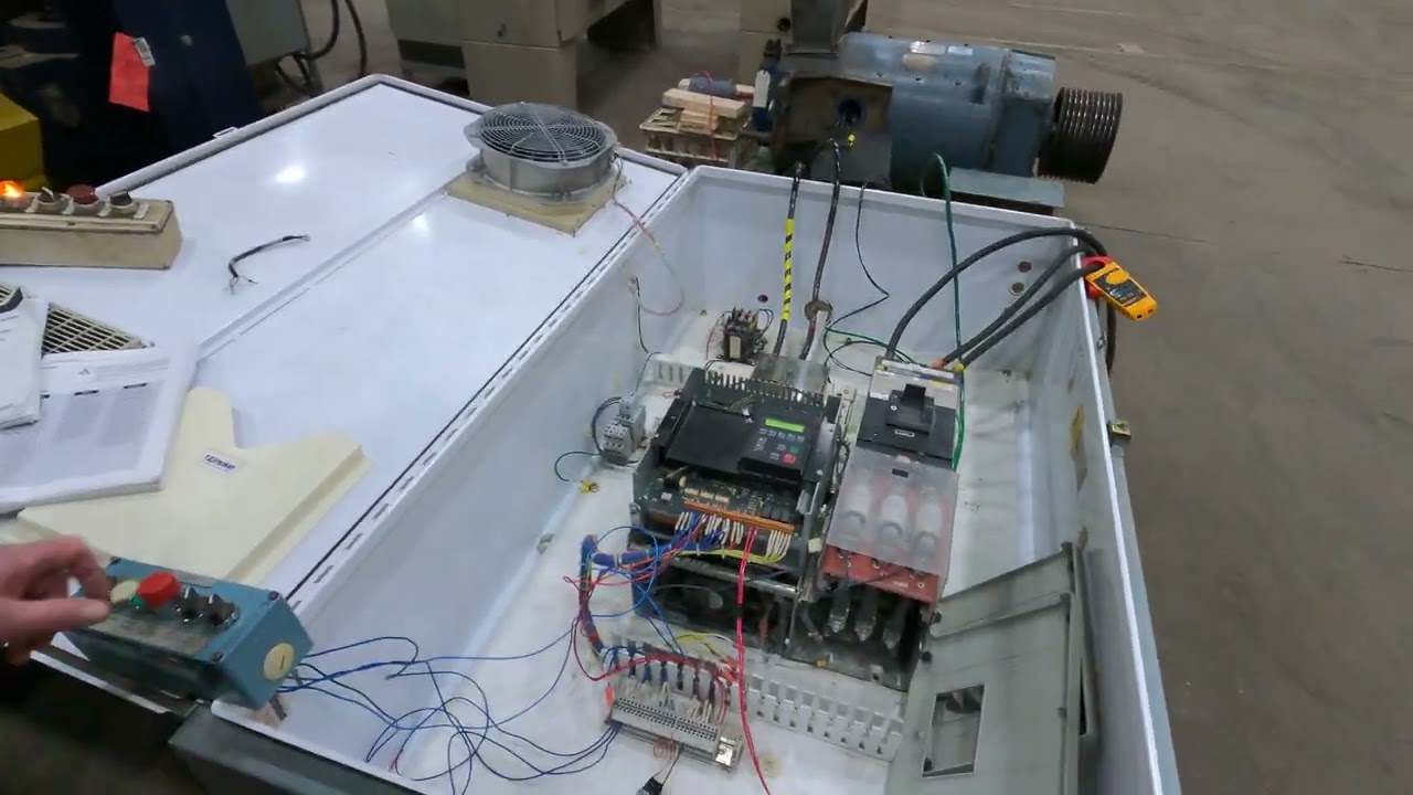 Allen-Bradley 250HP DC Drive.