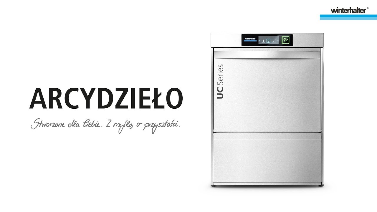 Arcydzieło - nowa zmywarka z Serii UC od Winterhalter
