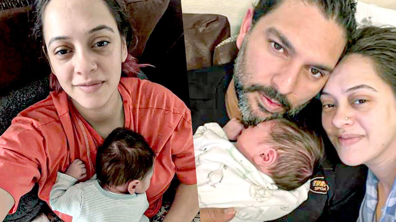 Yuvraj Singh And Hazel Keech Give A Glimpse Of Their Newborn Child | Lehren TV