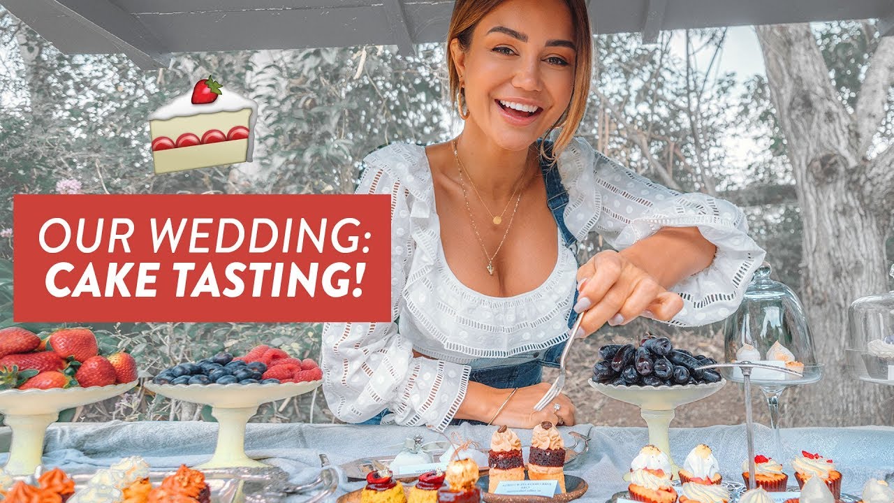 Choosing our perfect Wedding Cake | Pia Muehlenbeck Cake Tasting