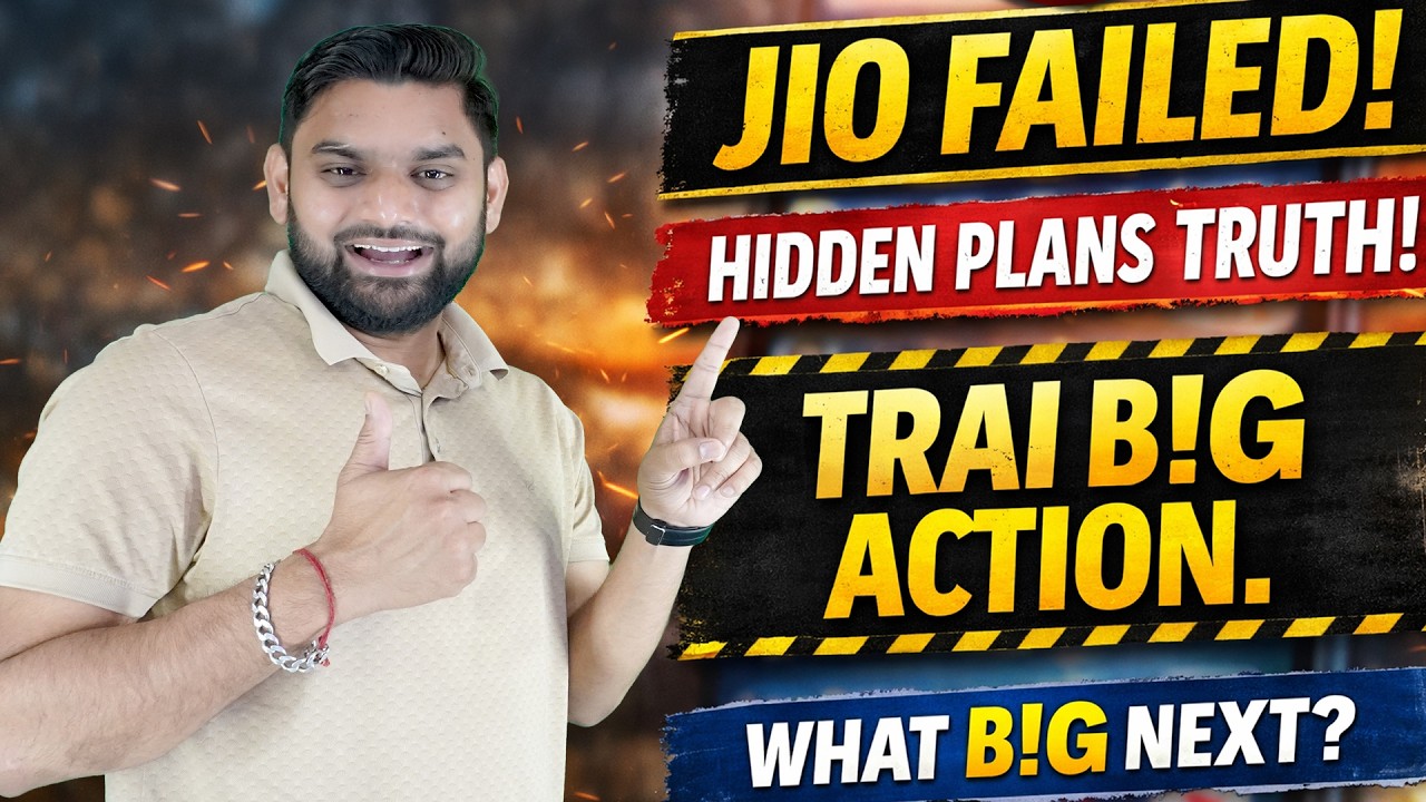 Jio Failed- TRAI Warns Jio! Hidden Plans Must Be Public 😱