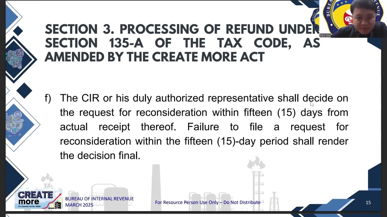 CREATE MORE: Withholding Tax Rate and Excise on Petroleum