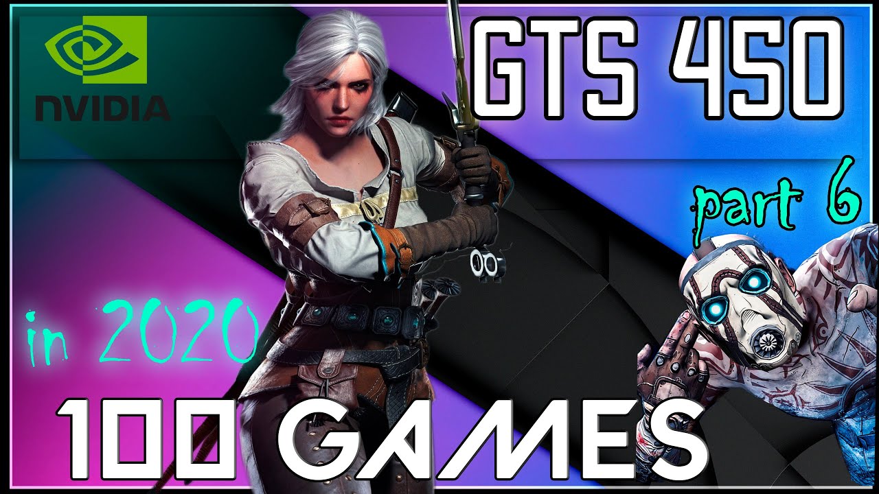 🔴 Nvidia GTS 450 in 100 games     //2020 Review\\ Part 6