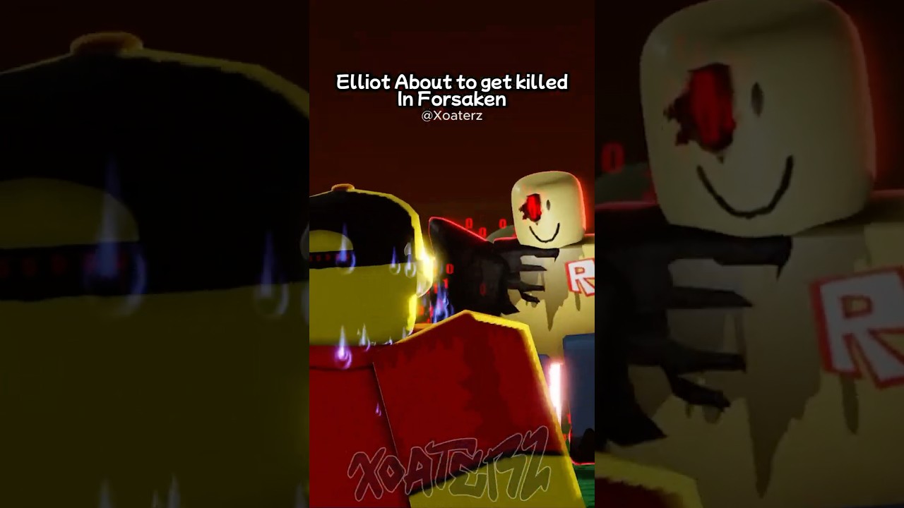 POV: You&rsquo;re Elliot in Forsaken | #shorts #short #roblox #funny #robloxmemes