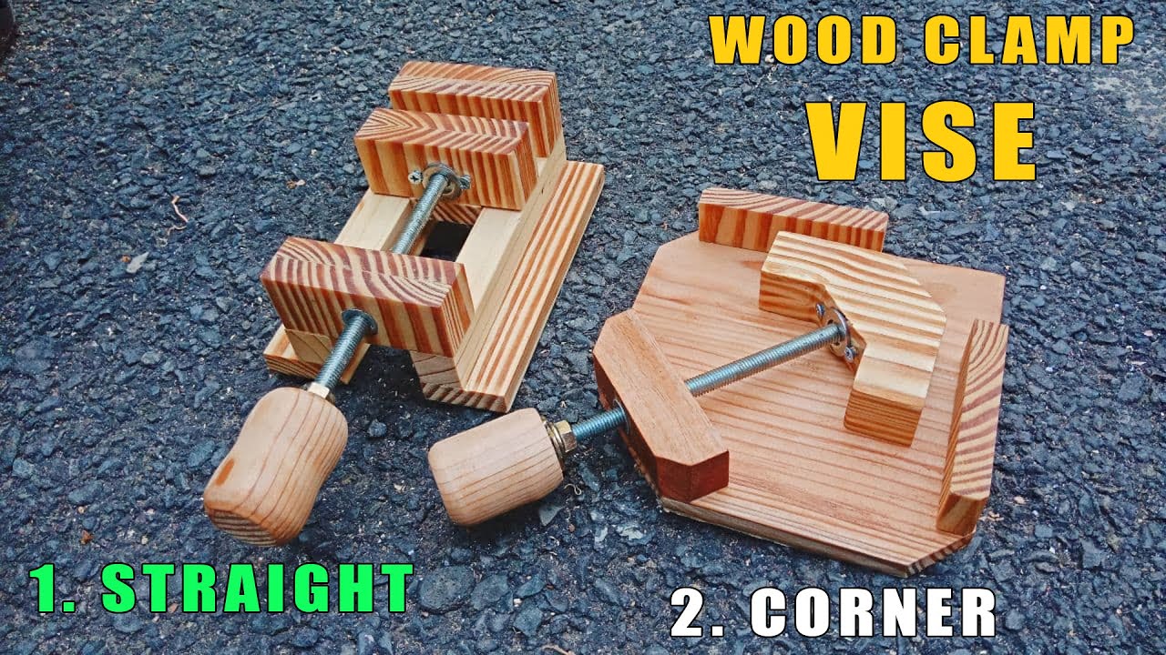 DIY - Cara Buat Clamp | Wood Working | Corner Clamp | Klem Sudut | How to make Simple Clamp Wood