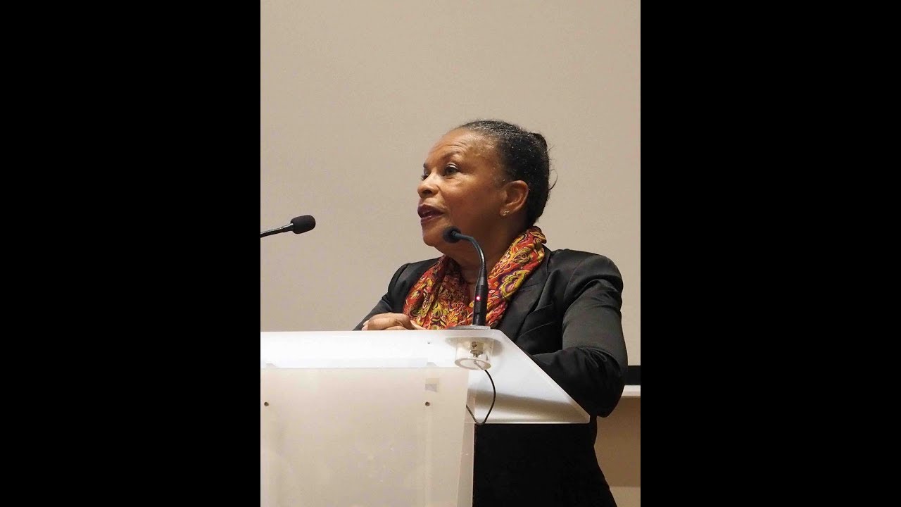 Conférence publique de Mme la Ministre C. Taubira 