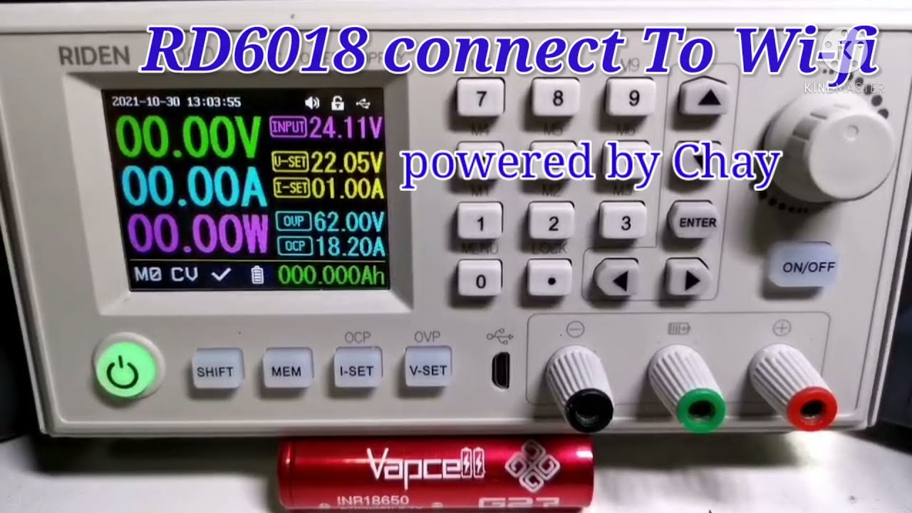 RD6018 connect To Wi-Fi