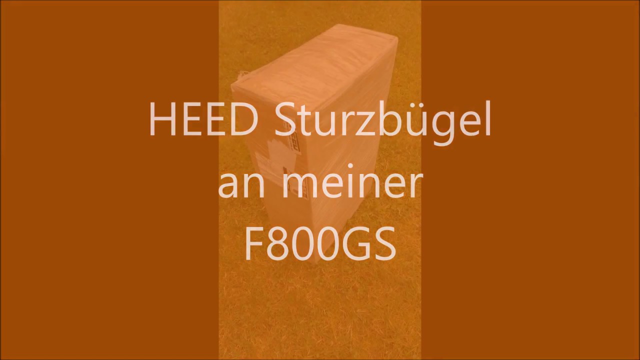 HEED Sturzb&uuml;gel crashbars F800GS