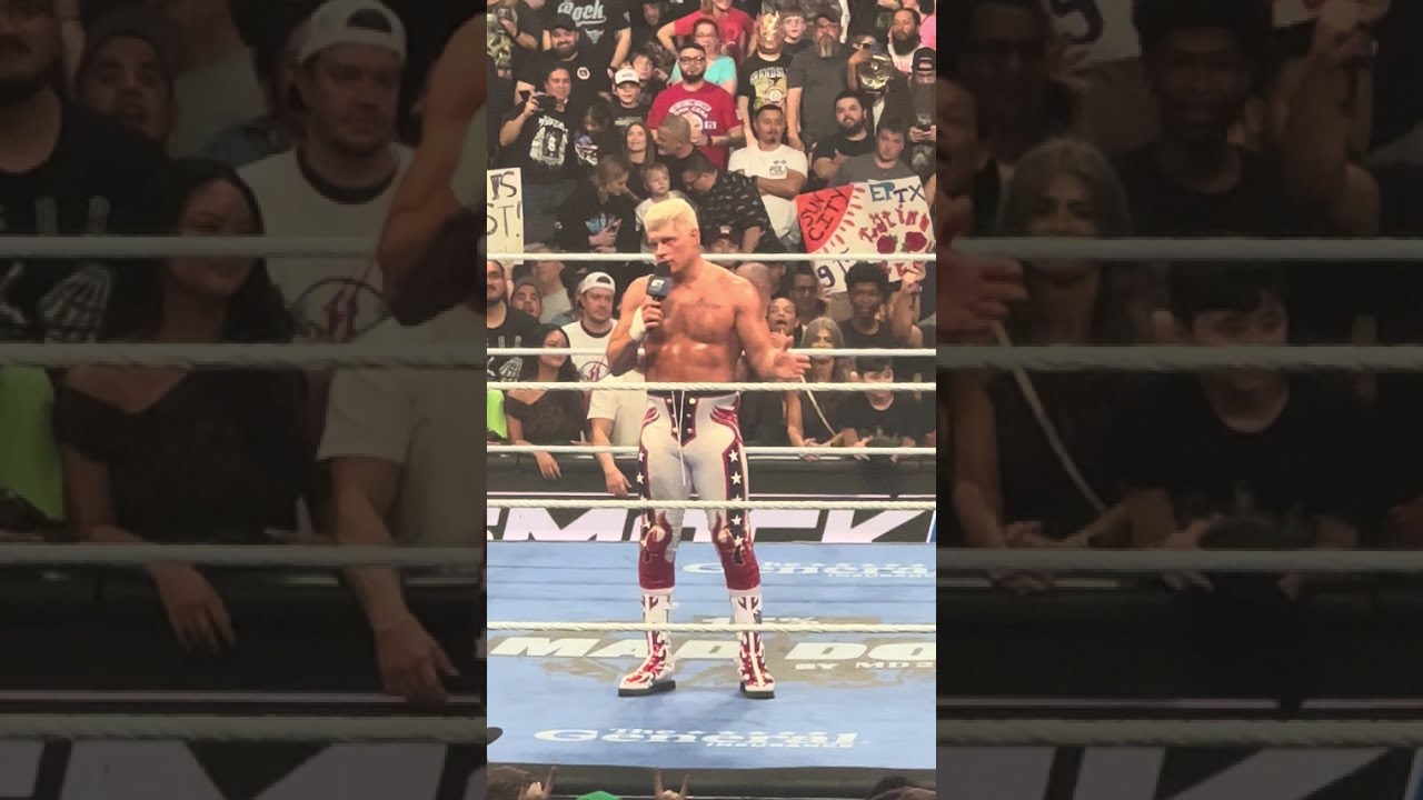 Cody Rhodes After the Show #WWE #AEW #CodyRhodes #AfterTheShow #ProWrestling #AmericanNightmare #TNA