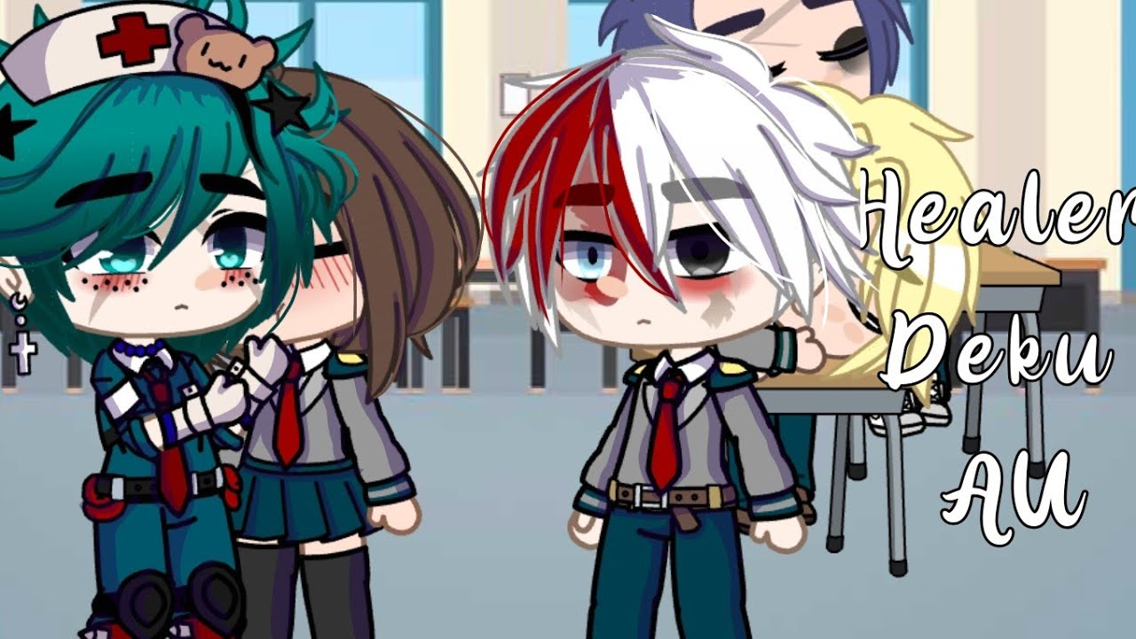Healer Deku // BNHA AU // Niezdecydowana // Izuocha // *cringe*