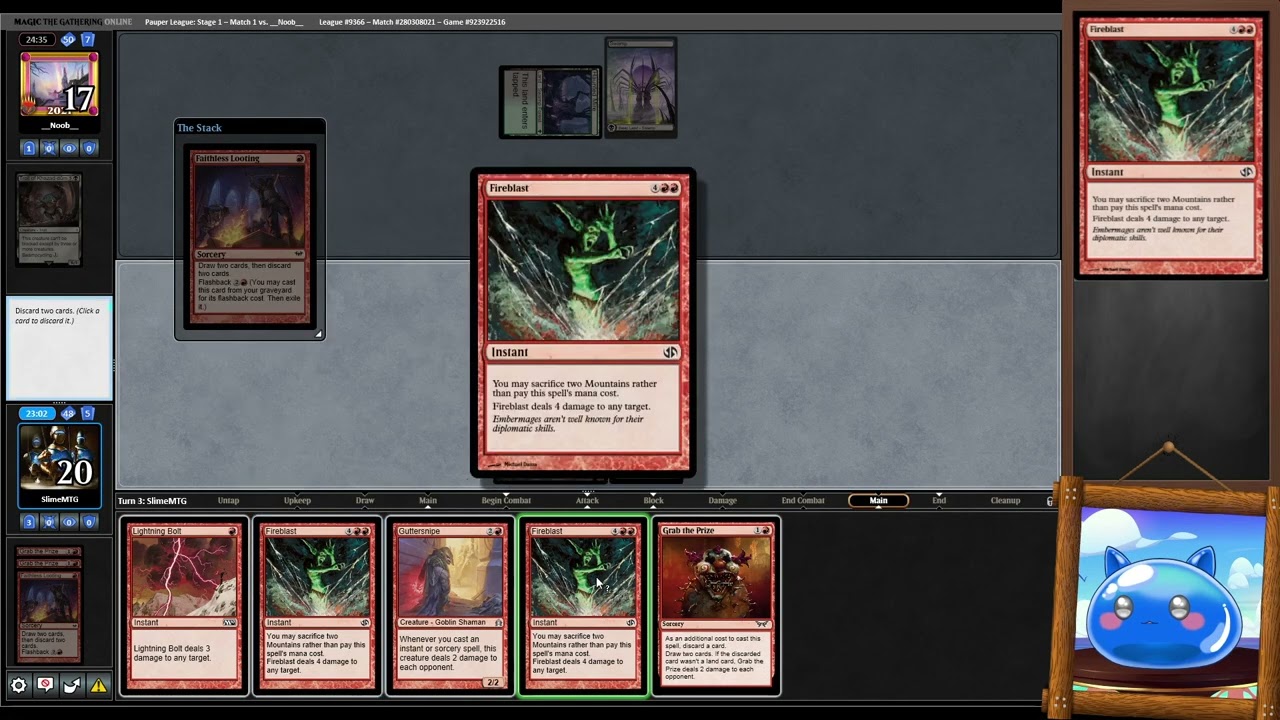 MTG Pauper Stream 7/28/25 - Madness Burn & Bogles