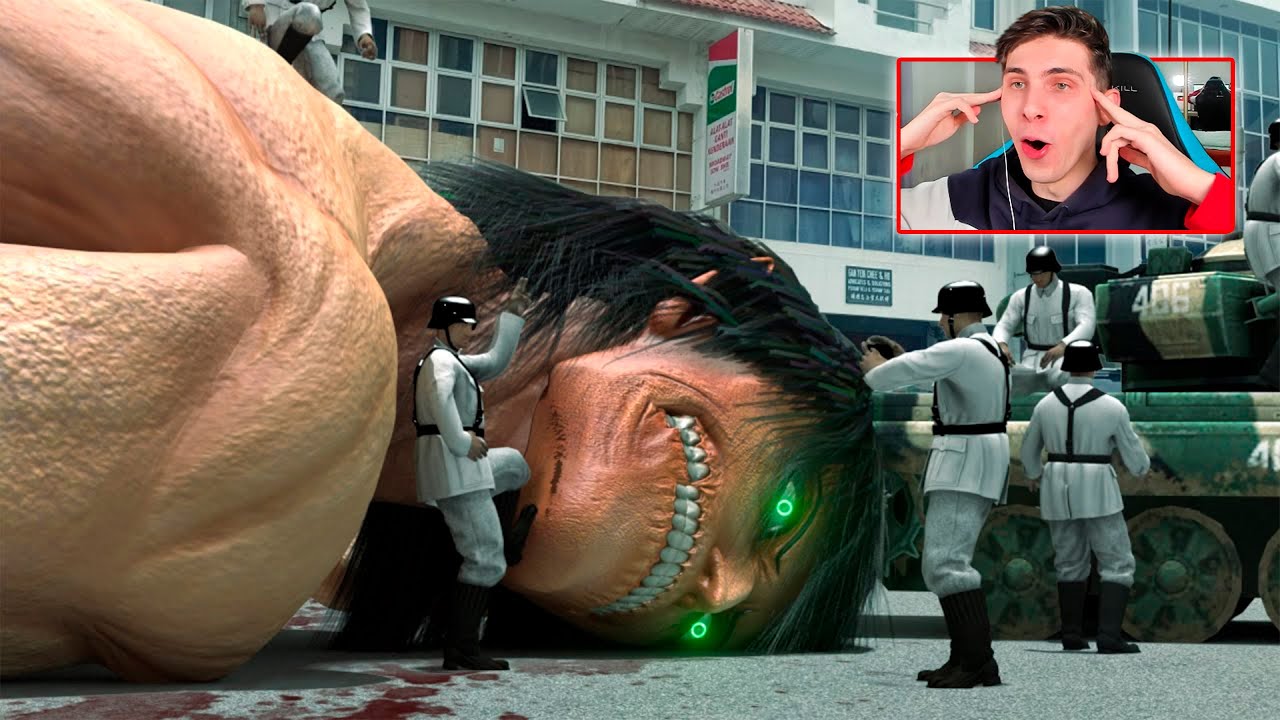 SI ATTACK ON TITAN FUERA EN LA GENERACIÓN MODERNA - REACCION ANIME THEKALO