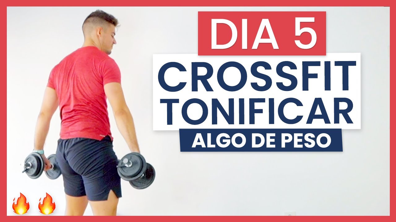 CROSSFIT en CASA para PRINCIPIANTES 🔥 Ejercicios de CROSSFIT en casa sin material para principiantes