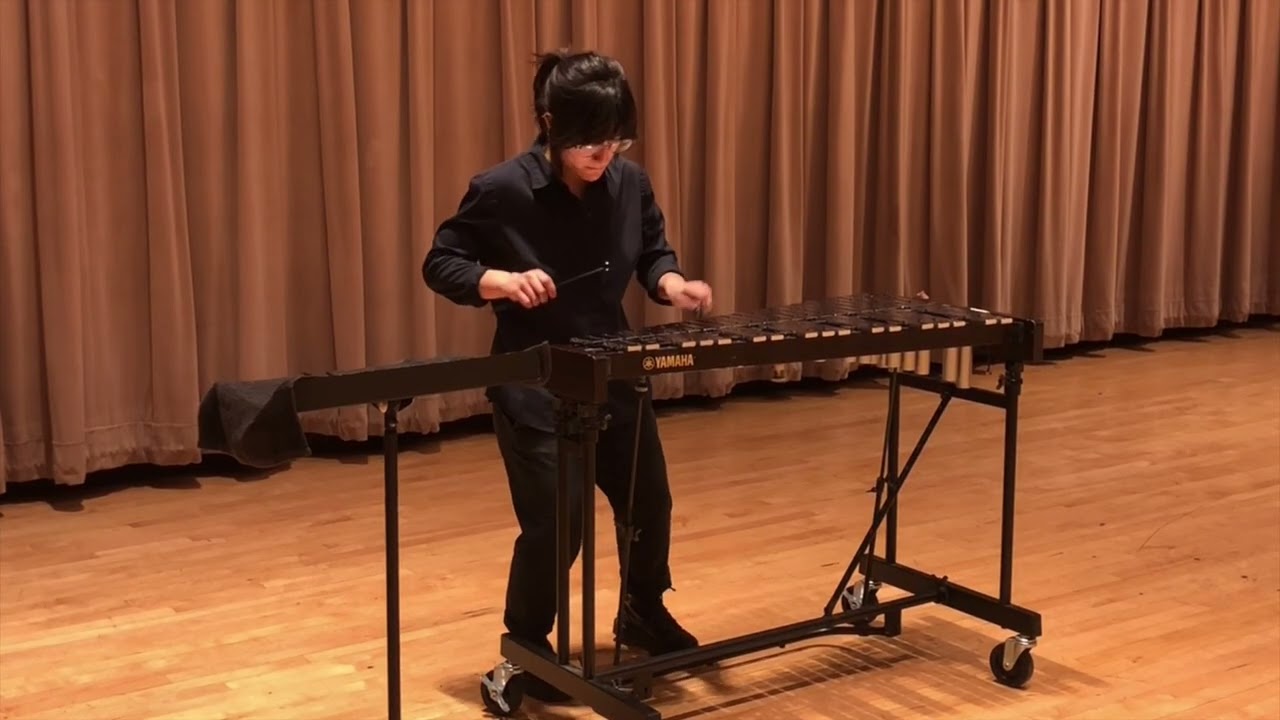 Percussion Etudes and Excerpts performed by Stephanie Krichena