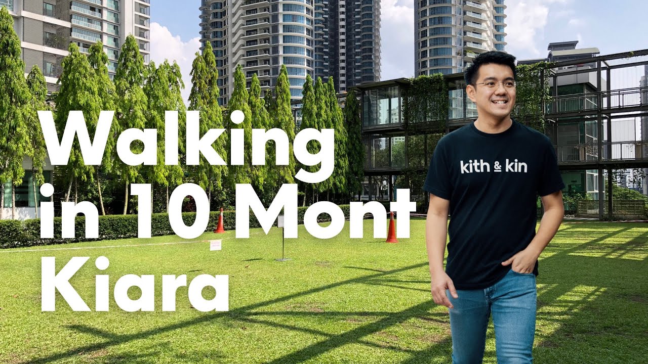 Walking in the Tallest Residential Twin Towers In Mont Kiara, Kuala Lumpur Malaysia (April 2021)