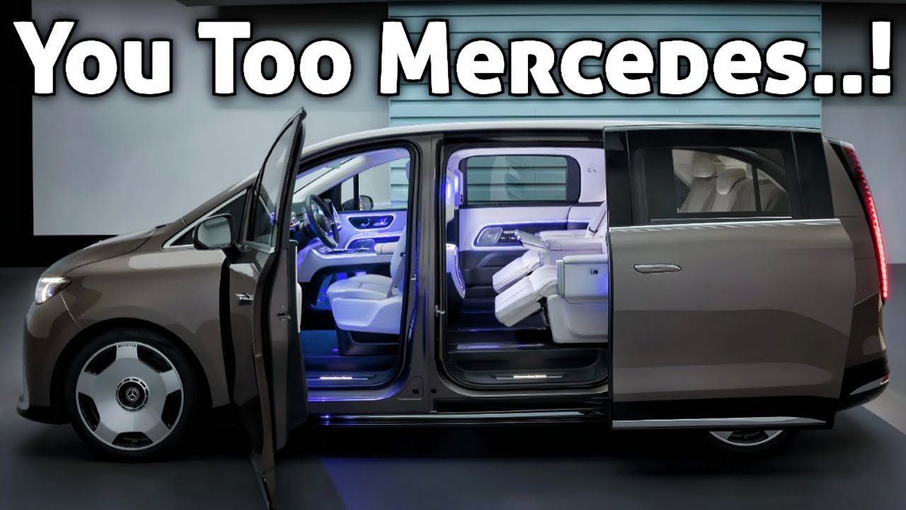 Лучший минивэн Mercedes уже здесь! | Mercedes Benz VLE 2026 | V Class 2026 | Mercedes Benz | VLE