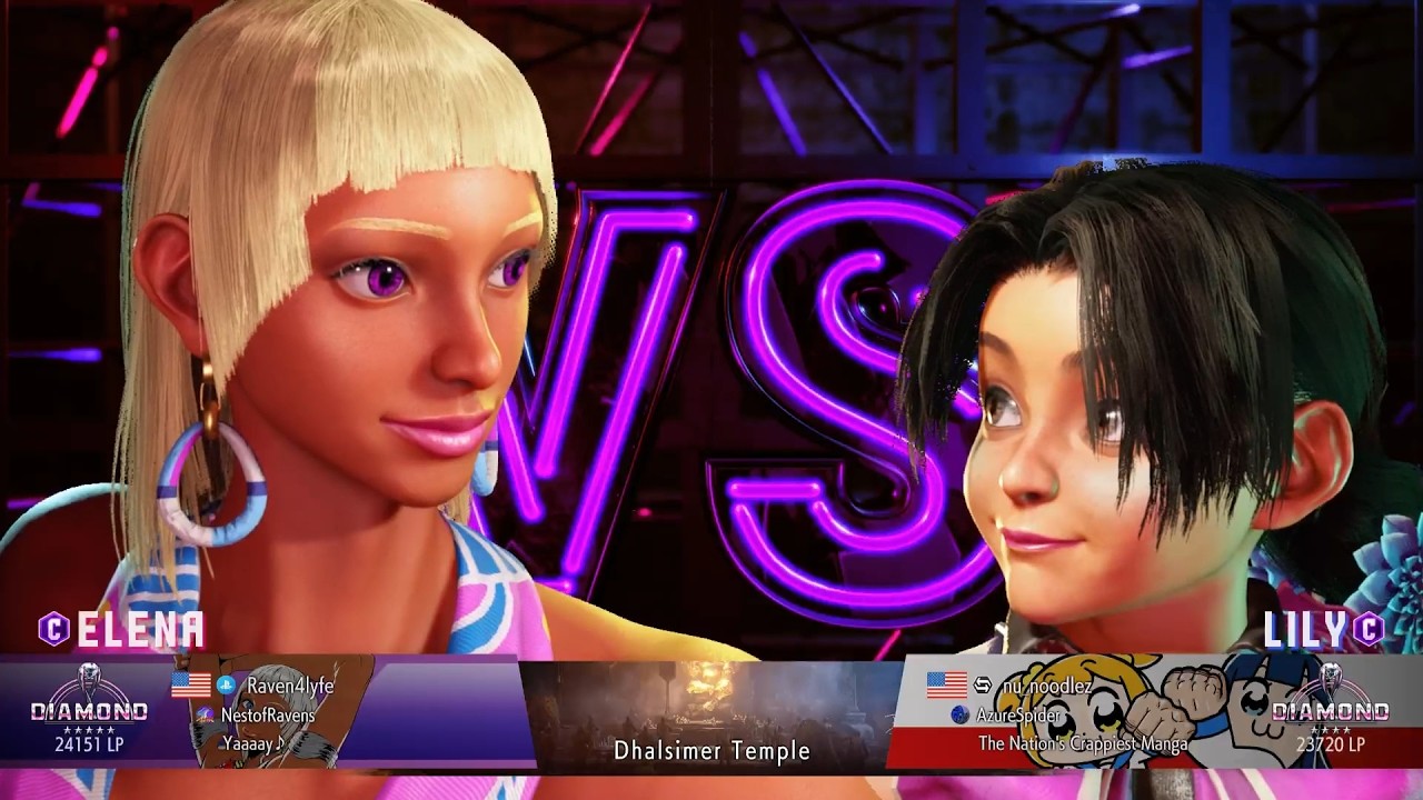 Street Fighter 6 #297 Elena vs Lily