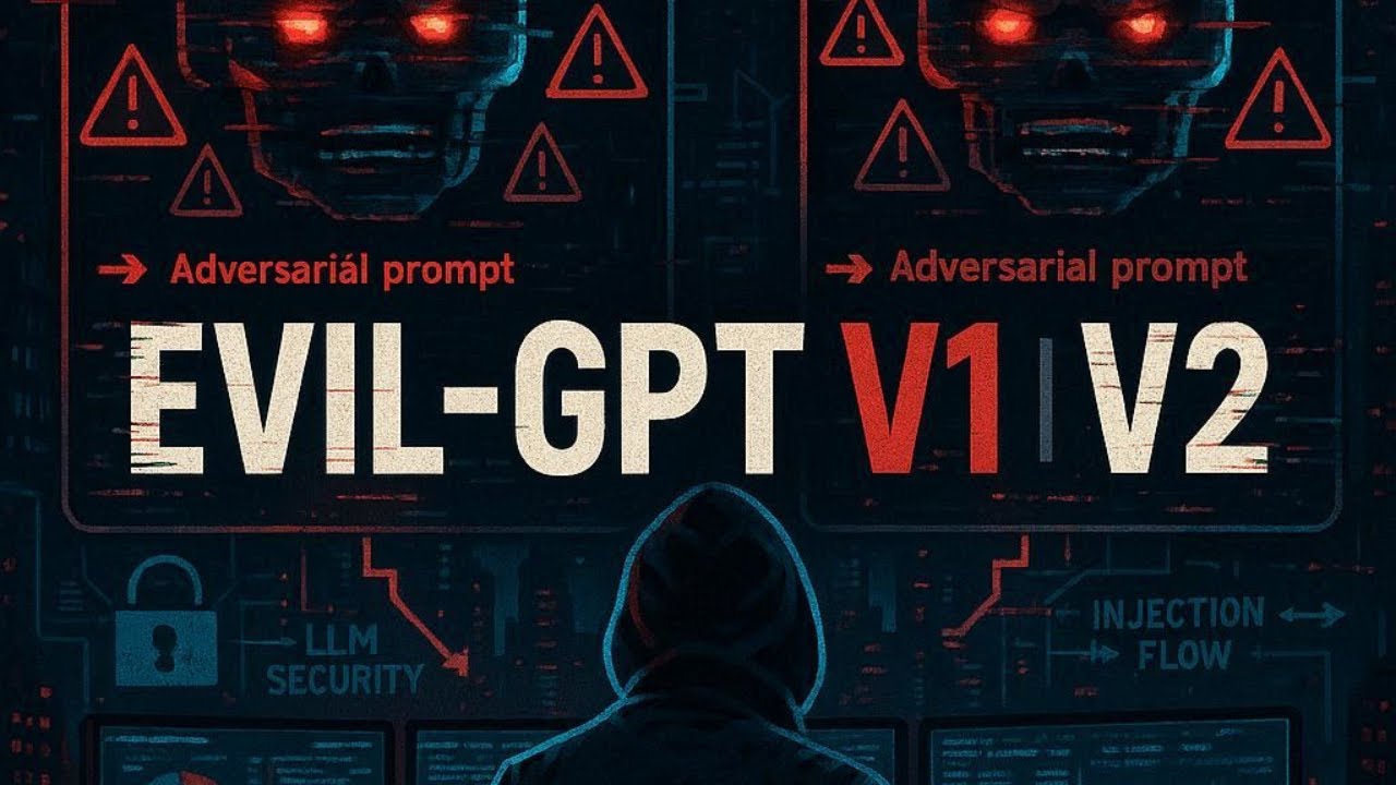 Эволюция внедрения импульсов | Evil‑GPT v1 и v2 | TryHackMe