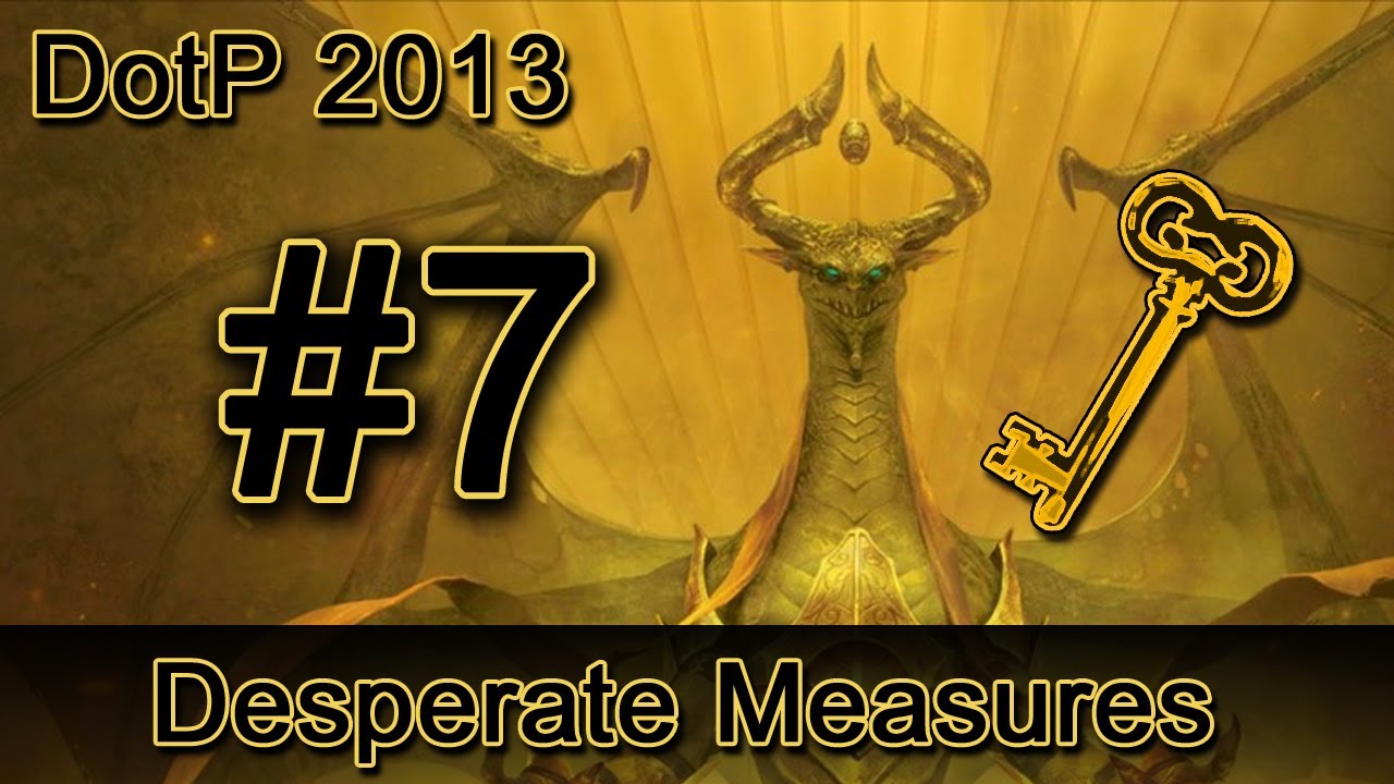 DotP 2013 : Challenge #7 (Desperate Measures) Solution