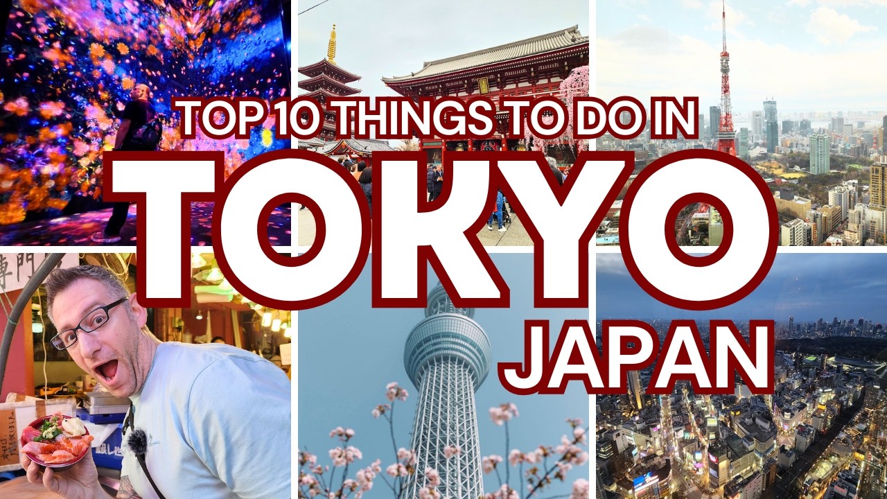 Top 10 Things to Do in Tokyo! Japan Travel Guide for First-Time Visitors