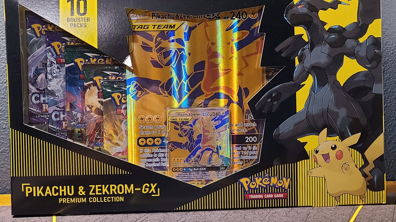 Pikachu & Zekrom-GX Premium Collection