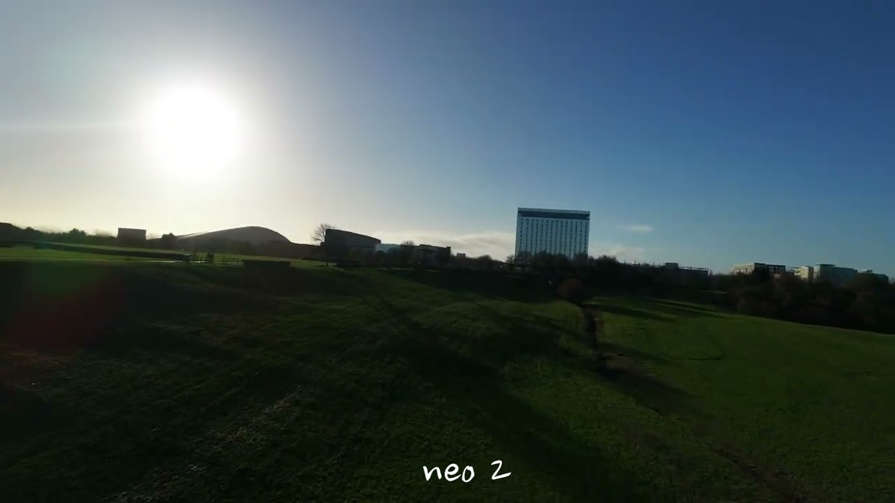 FPV Neo 2 goggles unlock new perspectives of Milton Keynes  #dji #explorer