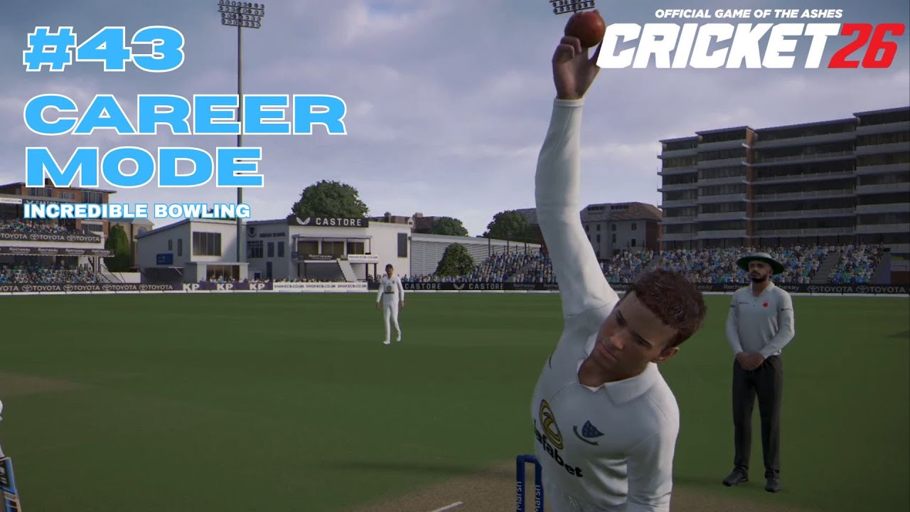 Мы снова можем играть в боулинг?! - Режим карьеры в Cricket 26 #43
