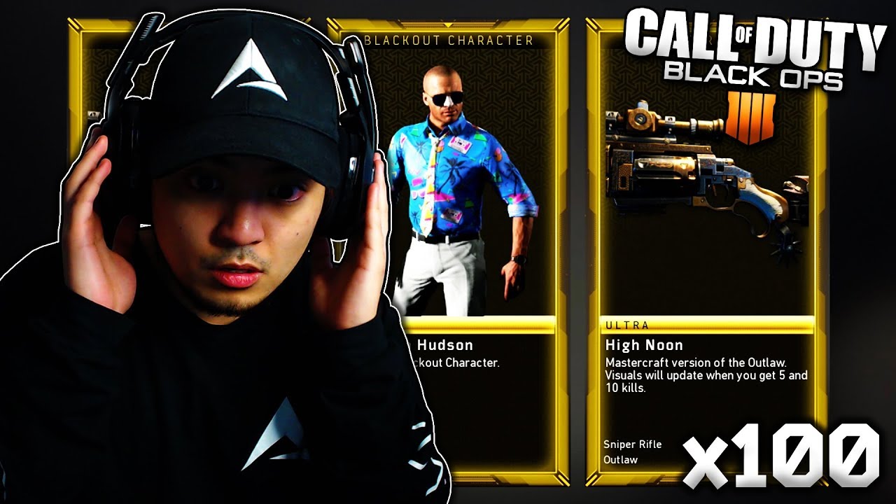 I Opened 100 Reserve Cases in Black Ops 4...