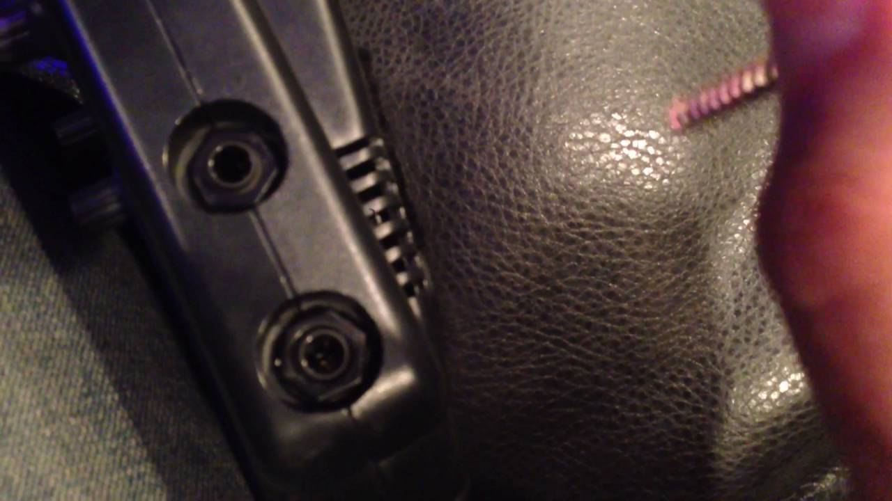 How to remove the tip of a quarter inch connector from inside your gear. No Glue.