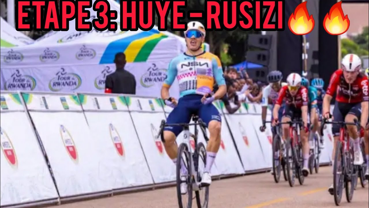 TOUR DU RWANDA ETAPE YA 3: BAVAGA HUYE BEREKEZA NYAMAGABE// IHERE IJISHO