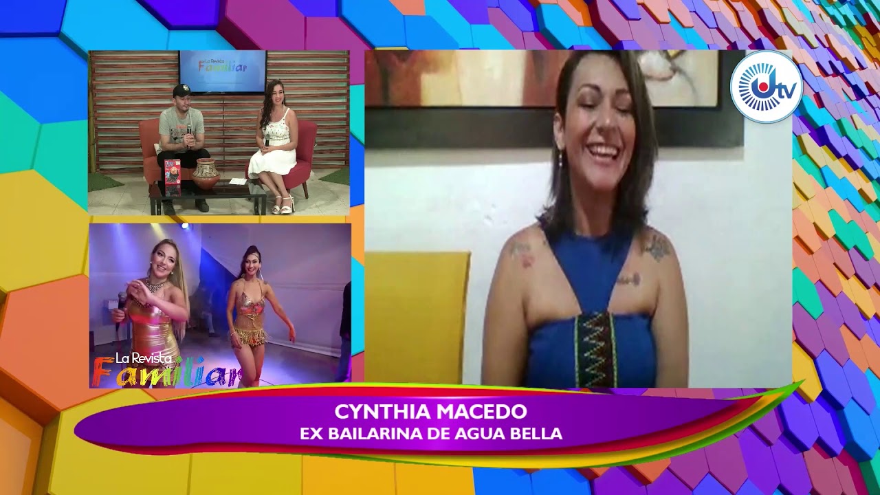 ENTREVISTA A CINTHIA MACEDO EX BAILARINA DE AGUA BELLA