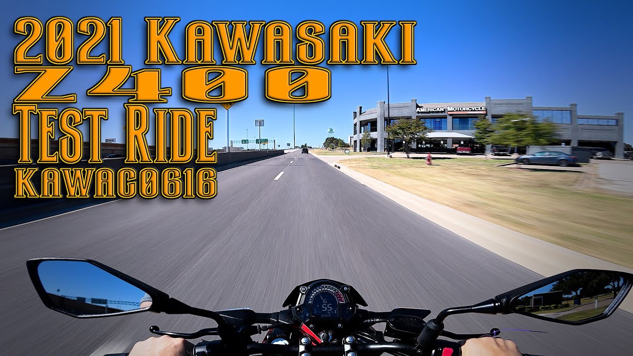KAWAC0616 2021 Kawasaki Z400 TEST RIDE